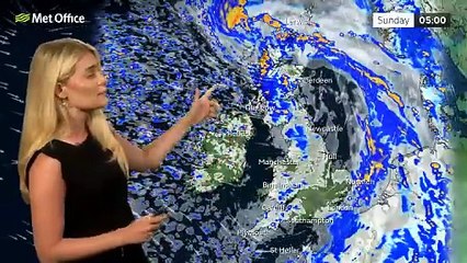Met Office Saturday afternoon weather forecast 24/05/2025