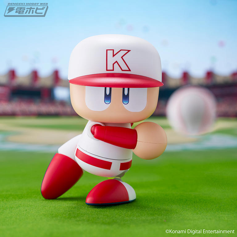 パワフルプロ野球 パワプロくん プライズアクションフィギュア コナミ 投げたり走ったり、ポーズを再現！『パワフルプロ野球』シリーズ