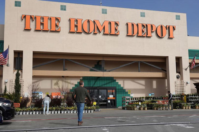 Las visitas por sucursal de Home Depot disminuyeron un 4.2%