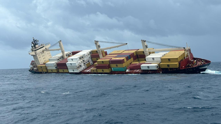 Liberian cargo ship sinks off Kerala coast; All 24 crew rescued
