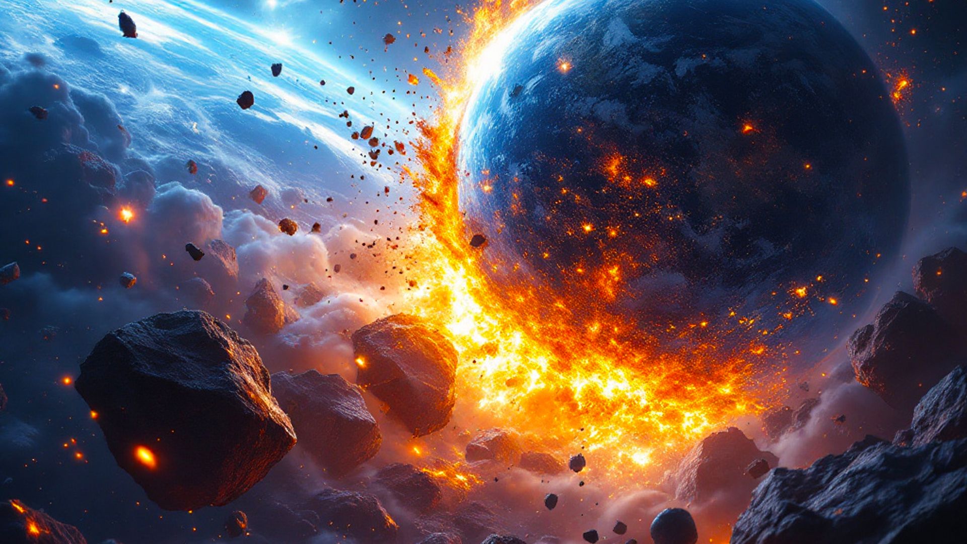 4 5 Billion Years Ago Earth Ate Another Planet What Happened To It