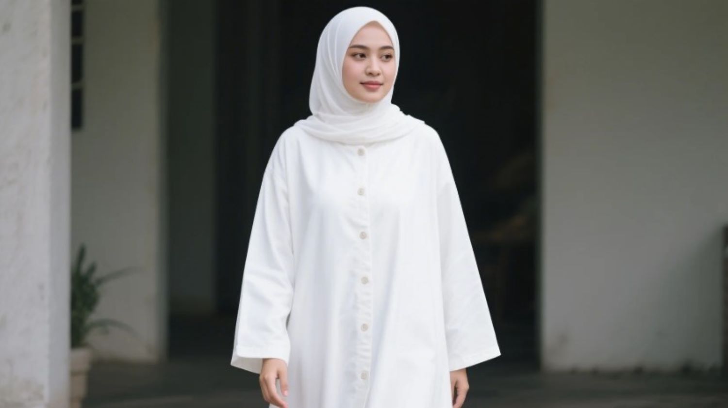 5 Desain Kebaya Muslim Putih Syari Terbaik 2025: Elegan dan Stylish