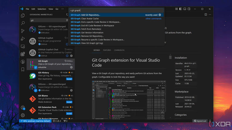 I've only kept these 6 VS Code extensions after deep-cleaning the code ...