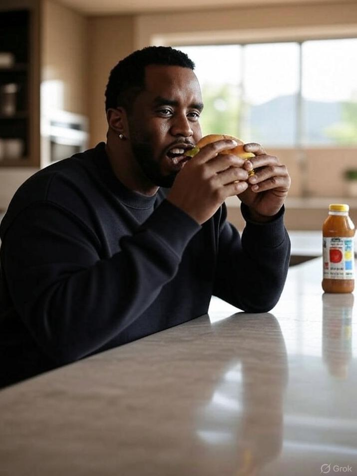 Outrageous! Lock Diddy Up! Why? Because He Loves Applesauce on