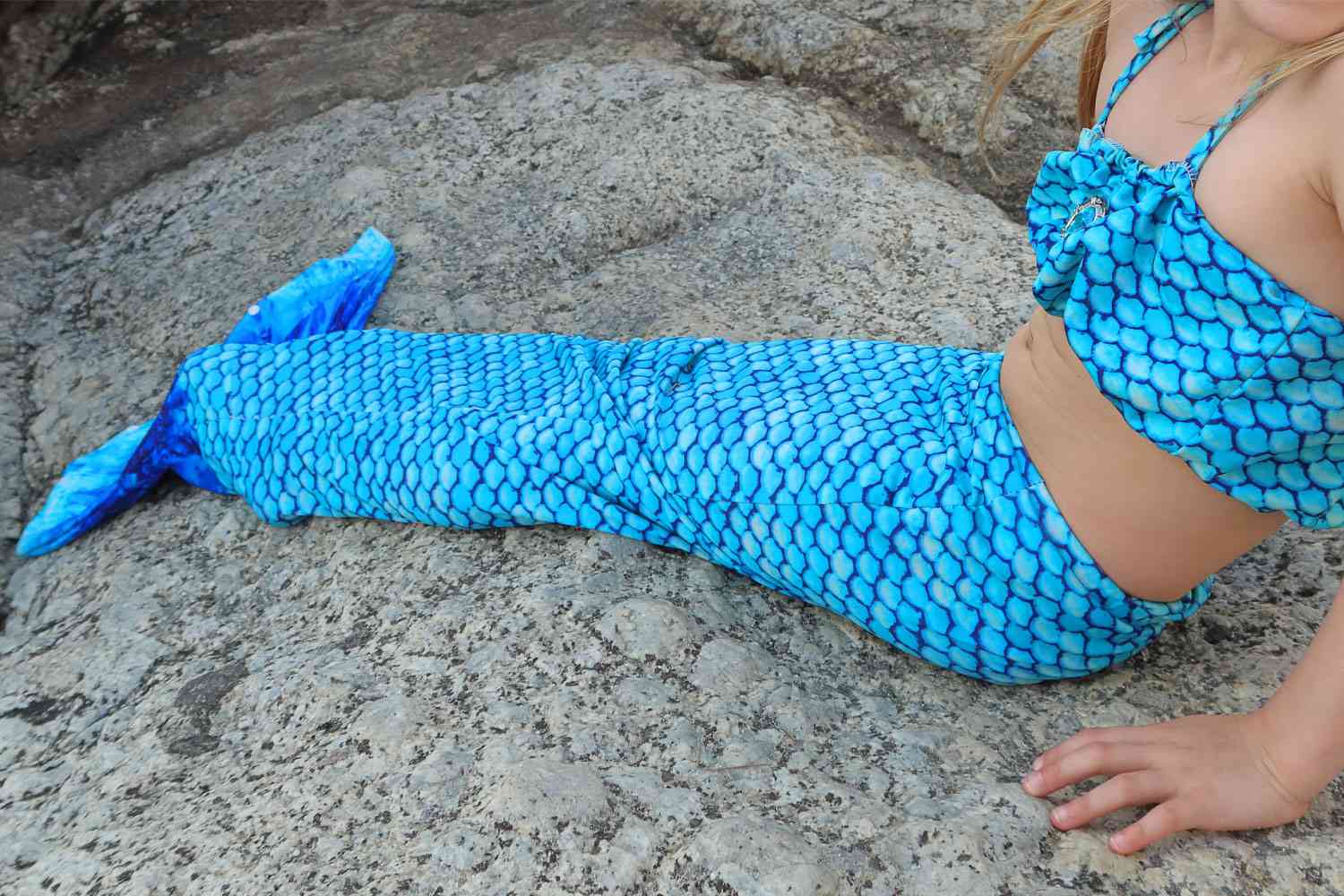 Dad Says ‘Mermaid Tail Swimsuits Can Kill’ After Daughter Almost