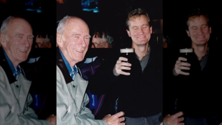 Steve Doocy in Ireland with his father Jim Doocy
