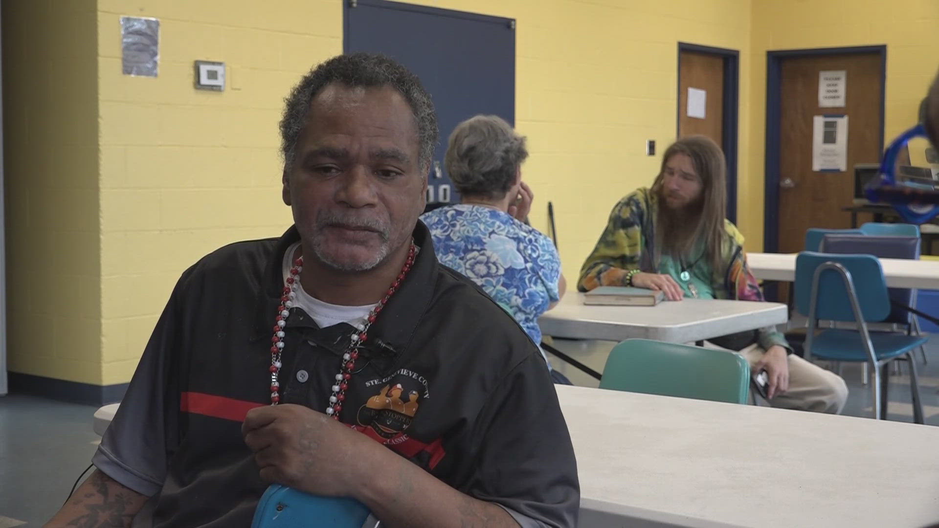 Shelter is home for some displaced residents after St. Louis tornado