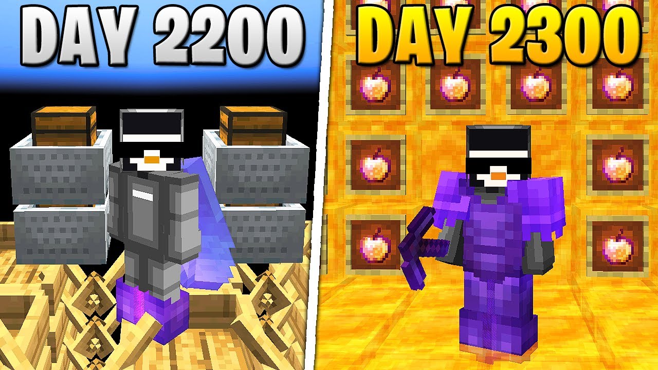 Witness ultimate survival across 2,300 days of hardcore Minecraft chaos