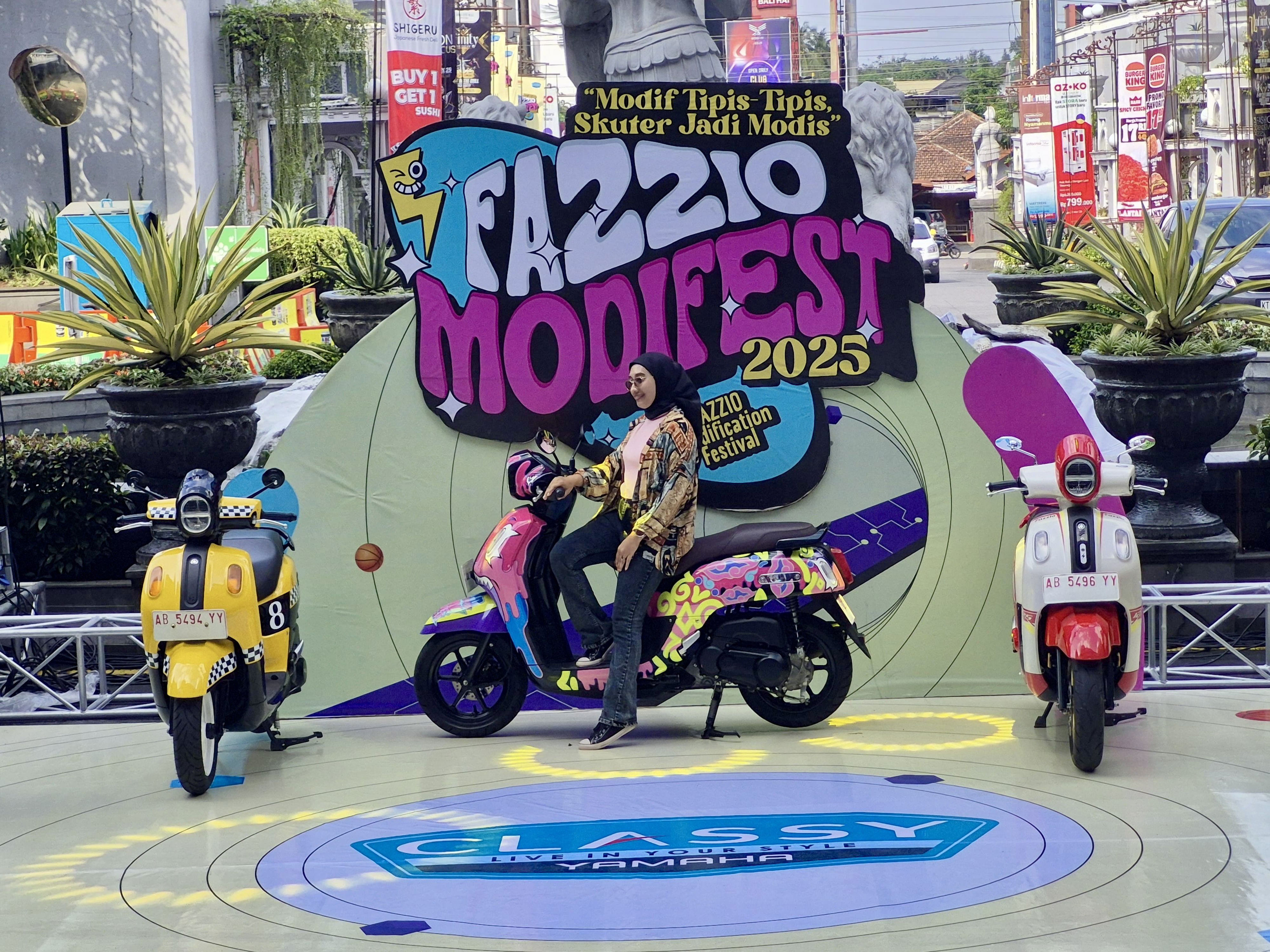 Gedean! Ini Dia Para Juara di Kategori Modifikasi Halus-halus dan Gaya Unik Fazzio Modifest Yogyakarta 2025