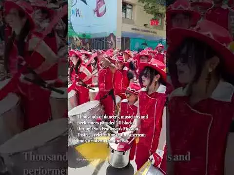 Carnaval draws thousands to San Francisco's Mission District