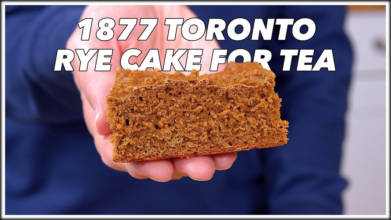 1877 Toronto Rye Cakes – Rustic Tea Cakes from Canada’s Culinary History