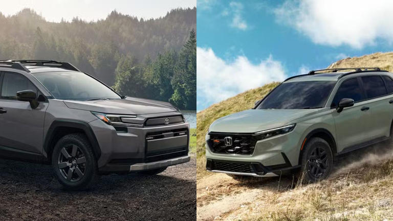 2025 Honda CR-V vs All New 2026 Toyota RAV4