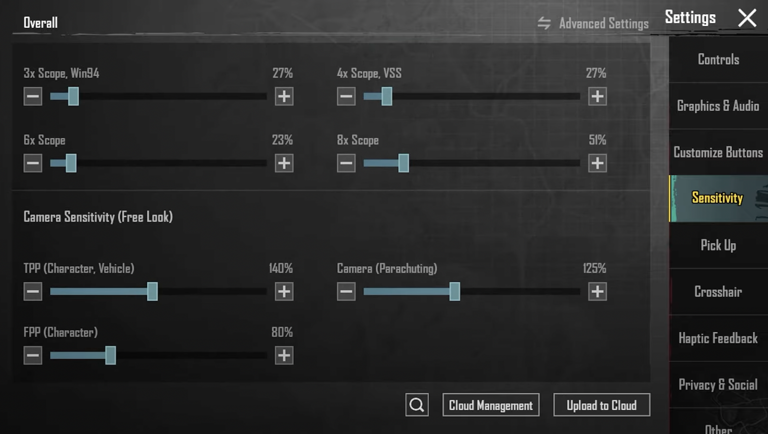 Best sensitivity settings for PUBG Mobile (2026)