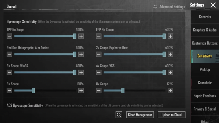 Best sensitivity settings for PUBG Mobile (2026)