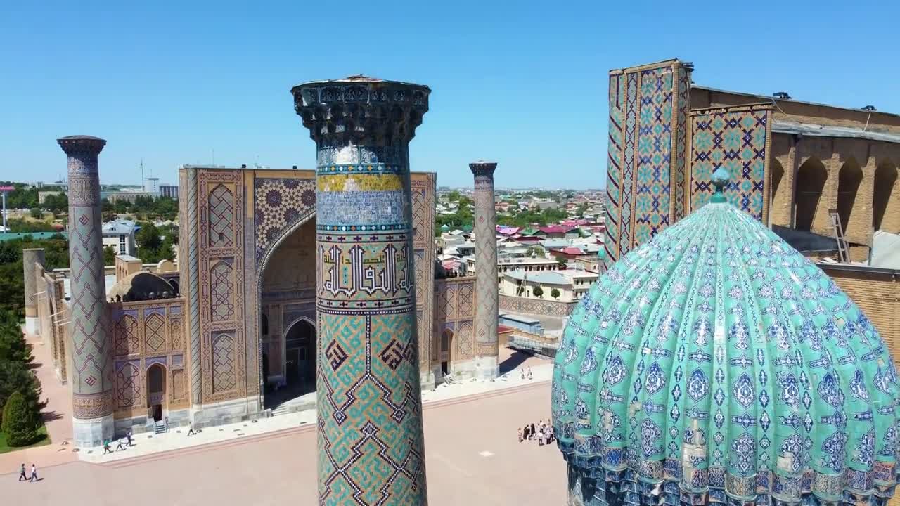 Samarkand from the Skies: Drone Views of Uzbekistan’s Ancient Gem