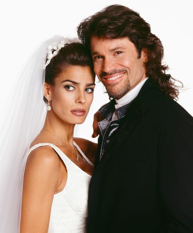 NBCU Photo Bank/NBCUniversal via Getty Kristian Alfonso as Hope (left) and Peter Reckell as Bo