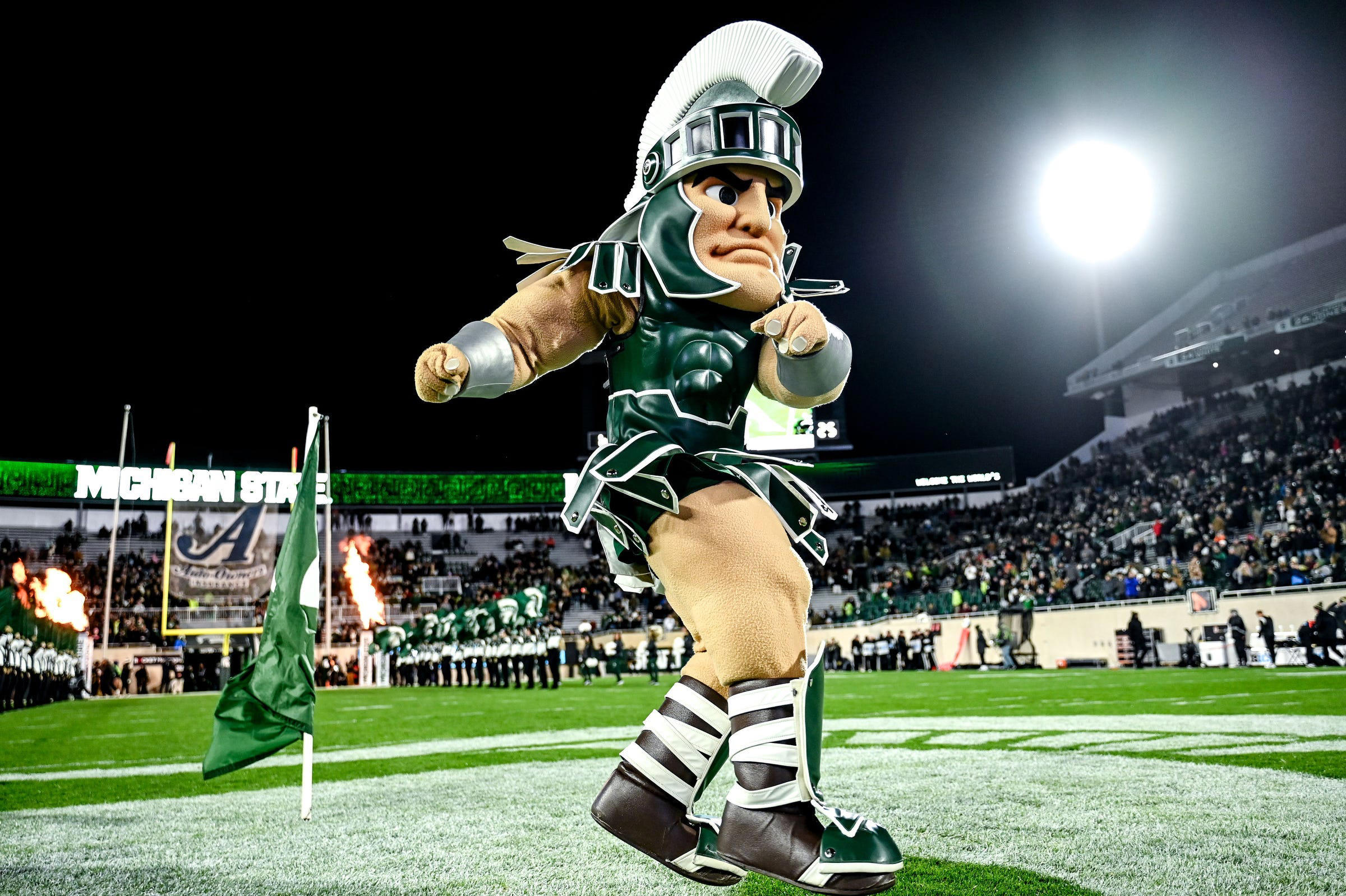 Michigan State football adding new fun element to gameday experience Michigan State football adding new fun element to gameday experience