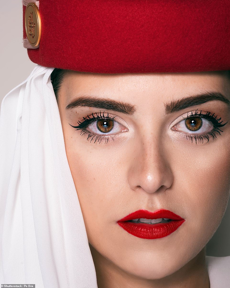 Flight attendant reveals the real reason they wear red lipstick