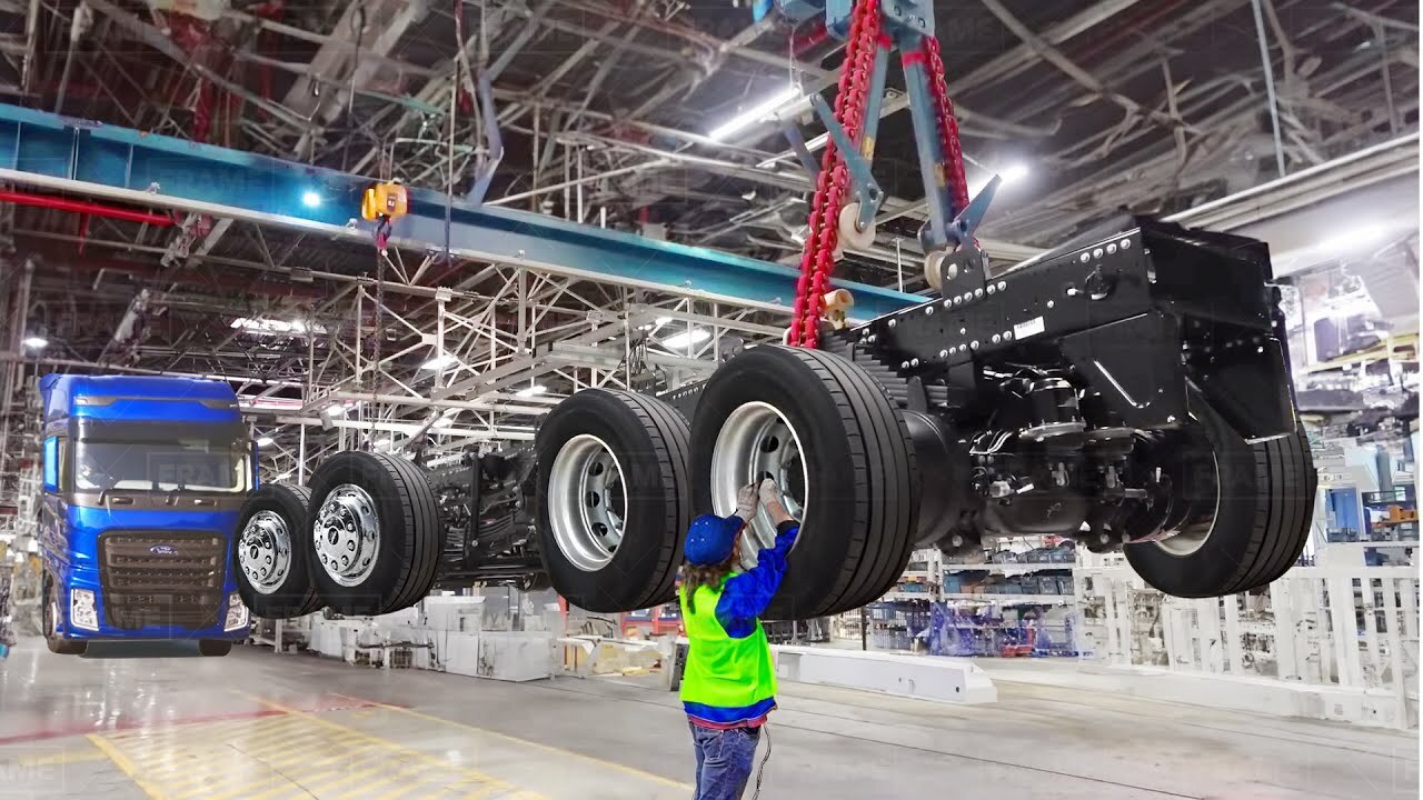 Inside Massive Factories Producing Powerful Trucks From Scratch