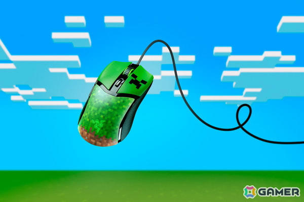 クリーパー　マウス Razerと「マイクラ」のコラボゲーミングデバイスが6月27日に発売