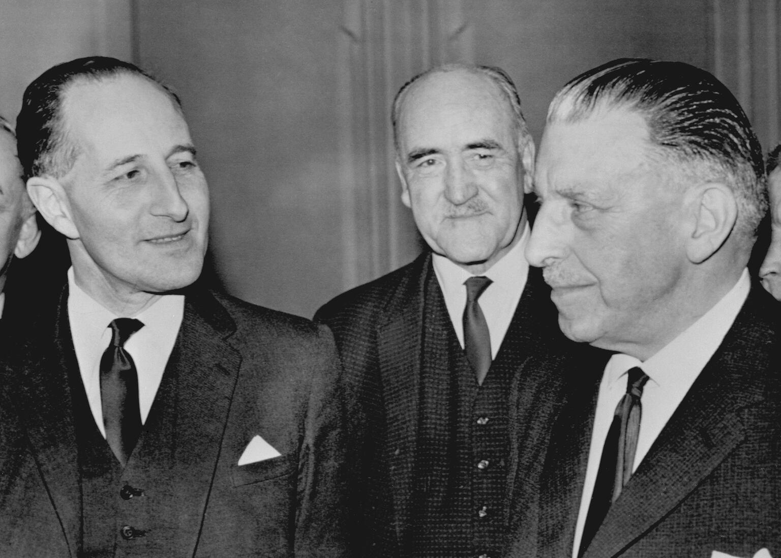 Seán Lemass, Terence O’Neill, a handshake and the echoes of history