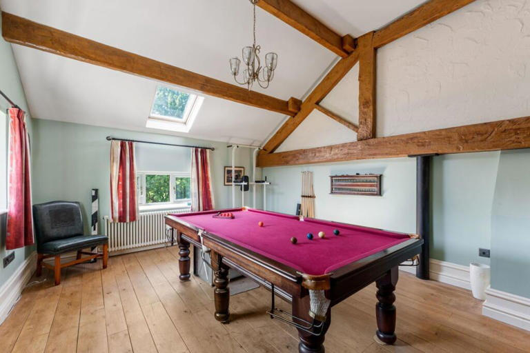 I'll take it! Charming 6-bedroom converted barn with a pond and pool ...