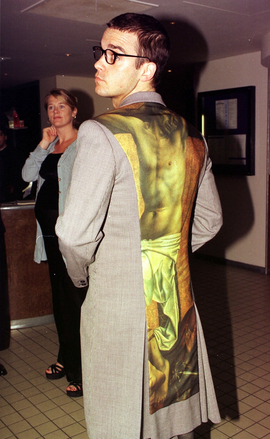 Robbie Williams at the Elle Style Awards in 1997 (Lucy Husband/PA)
