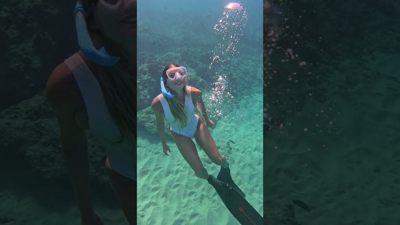 Watch how a fearless mom squad dominates scuba diving