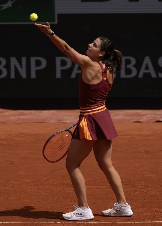 Unforgettable women's tennis photos from the 2025 French Open