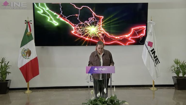 Guadalupe Taddei rindió un avance de la jornada electoral del Poder Judicial 2025. Foto: INE
