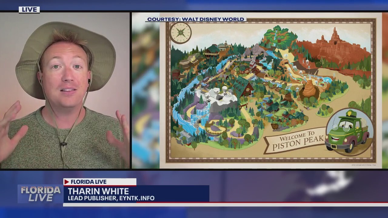 Cars Themed Piston Peak Coming To Magic Kingdom