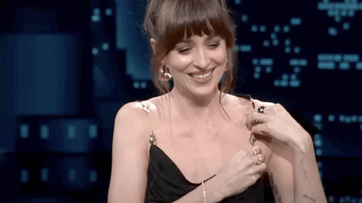 Fashion Faux Pas or Calculated Chic? Dakota Johnson suffers awkward