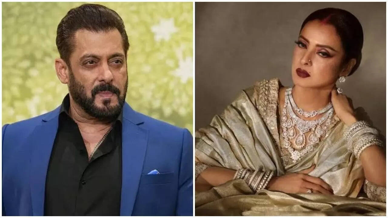 Salman Khan's childhood crush on Rekha: Did you know once Bollywood's ...