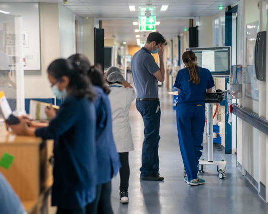 The report will say those who perform physician associate roles must make clear to patients that they are assistants, not fully qualified doctors. Photograph: Jeff Moore/PA