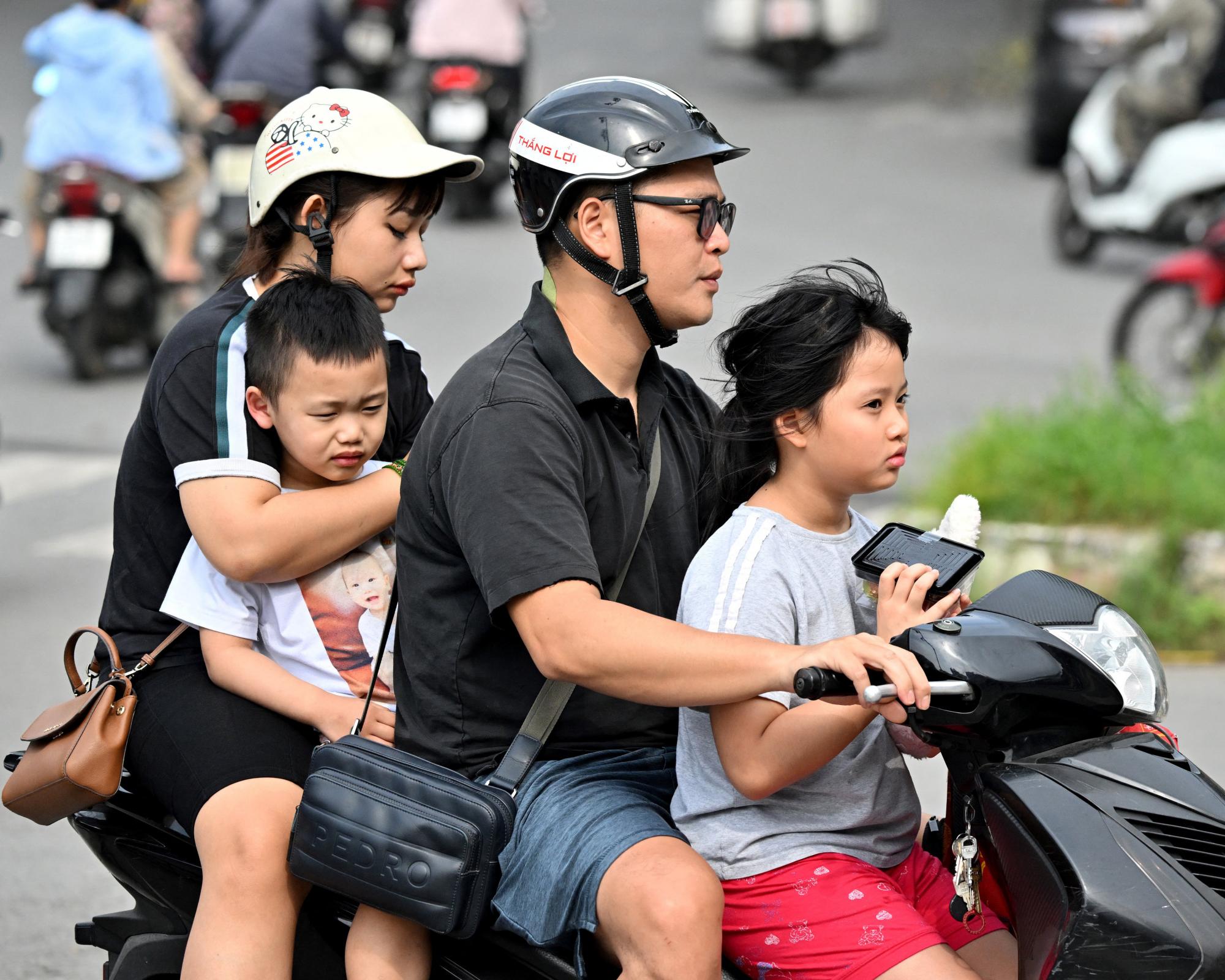 Vietnam’s birthrate fell to a record low of 1.91 children per woman in 2024, which is below replacement level. Photograph: Nhac Nguyen/AFP/Getty Images
