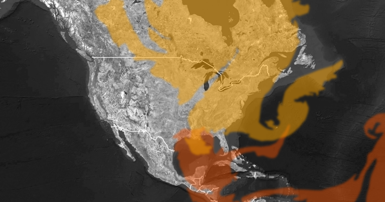 Saharan dust and Canadian smoke will cover U.S. together this week