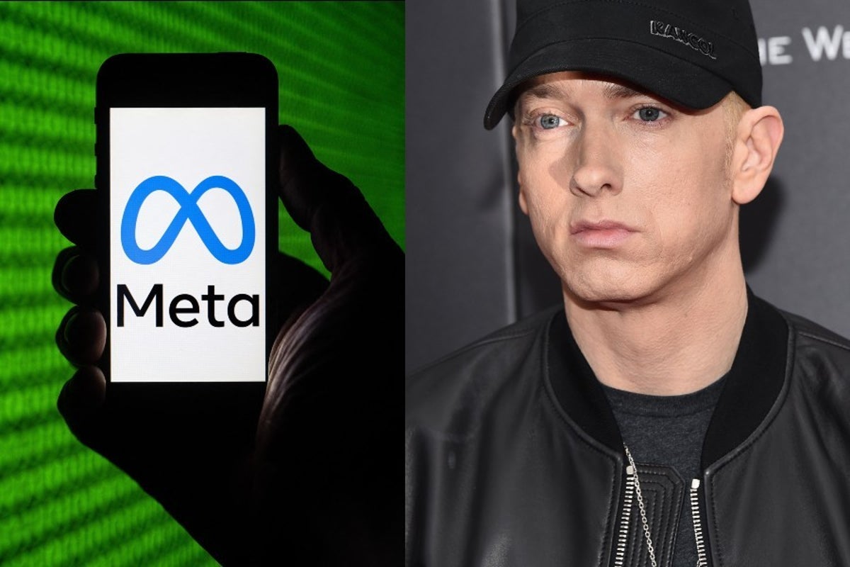 Eminem vs Meta: Rapper sues Facebook parent for $109million after using ...