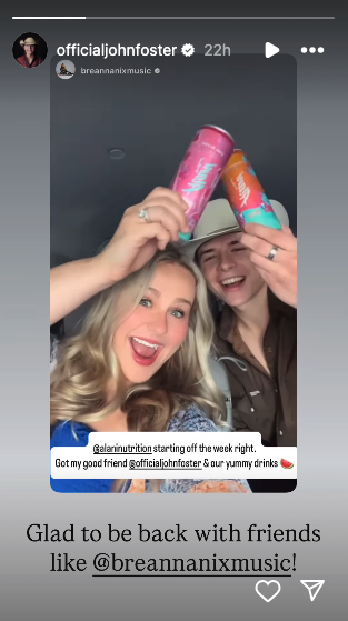 John Foster and Breanna Nix