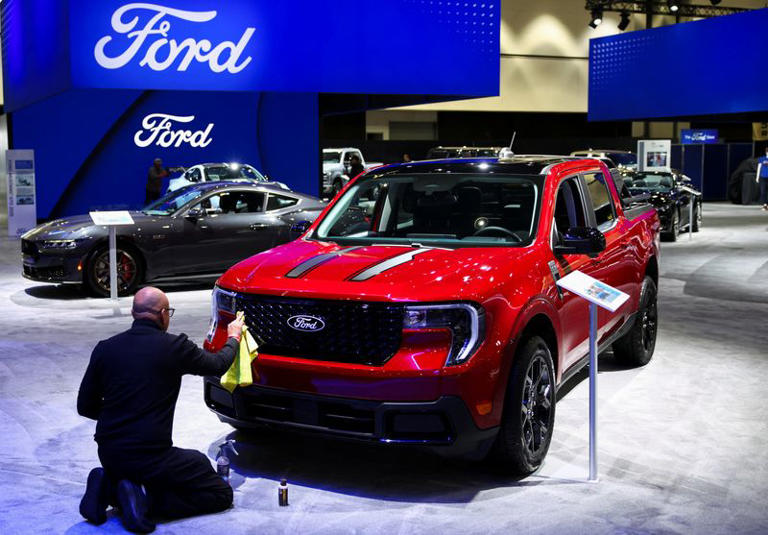 Ford recalls nearly 64,000 compact pickup trucks over airbag indicator