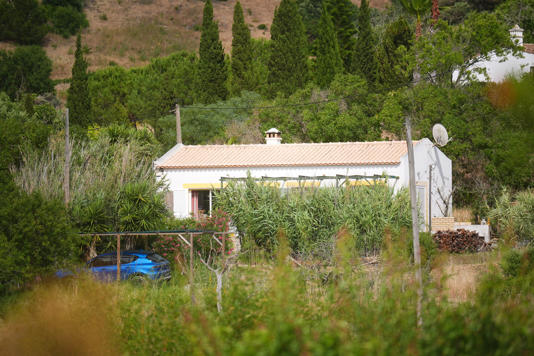 The cottage was close to the large area of scrubland being searched by police this week (PA Wire)