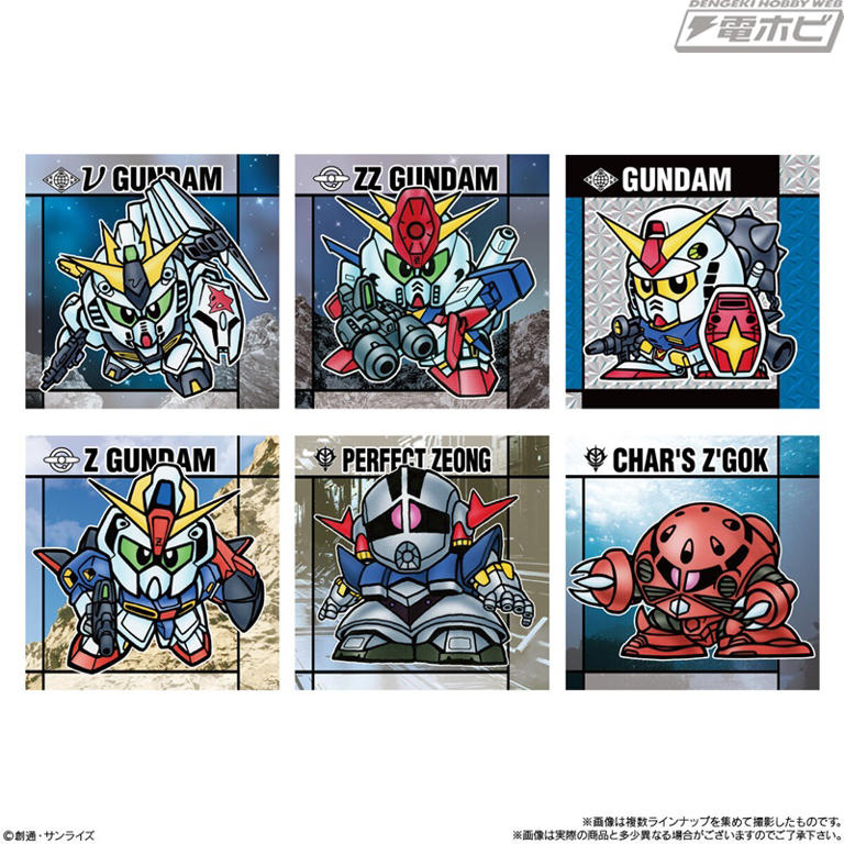 SDガンダムシール　バンダイ　71枚　中古品　1987年 2025年最新】Yahoo!オークション -sdガンダムシールの中古品