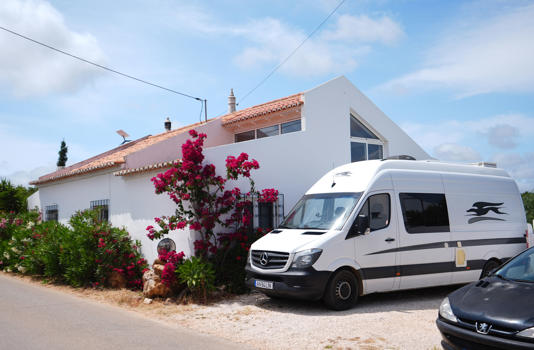 The house where Christian Brueckner was reportedly staying in Monte Judeu - he reportedly left soon after Madeleine's disappearance (James Manning/PA Wire)