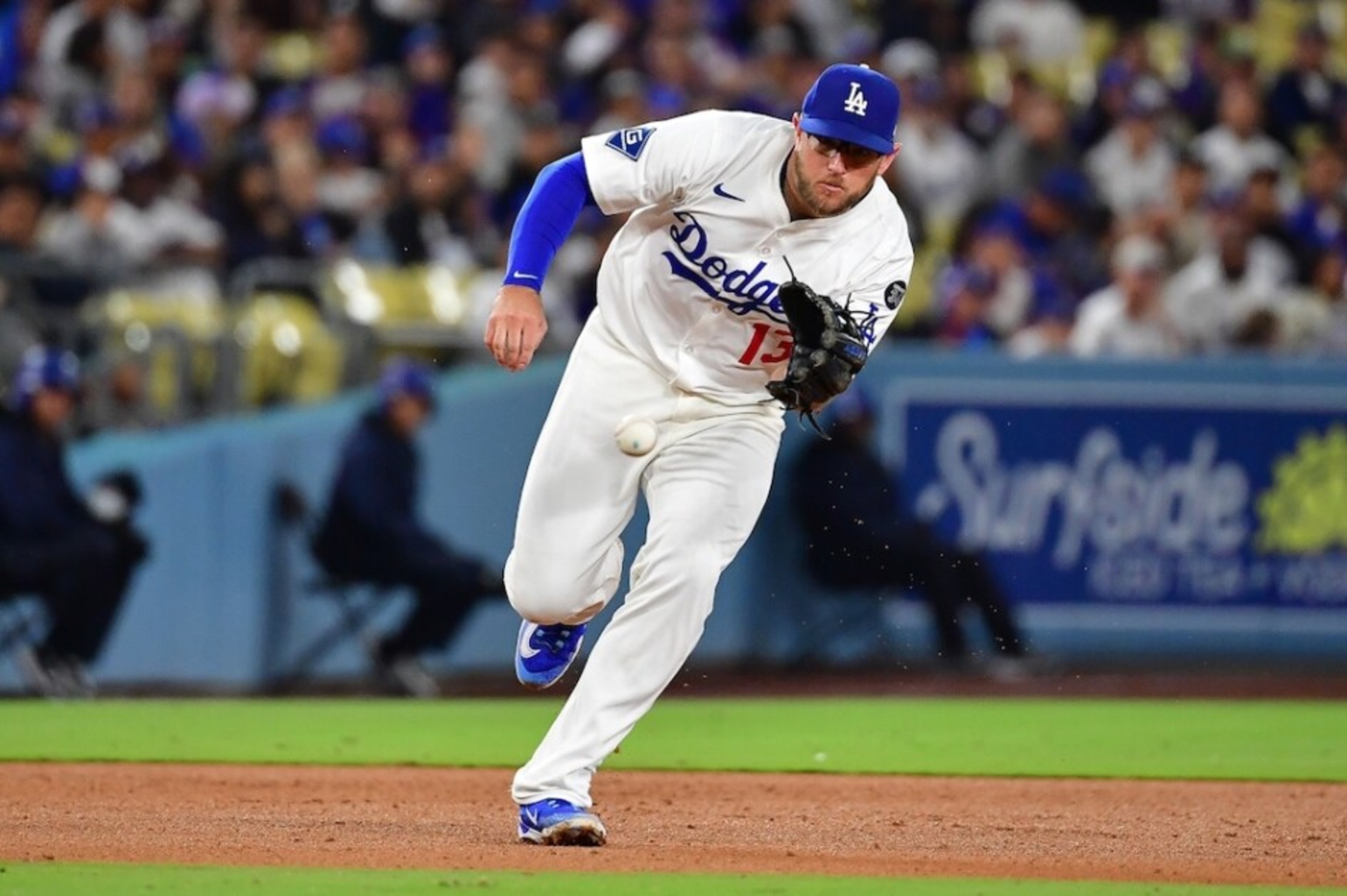 Max Muncy Still Working To Improve Third Base Defense Since Knee Injury