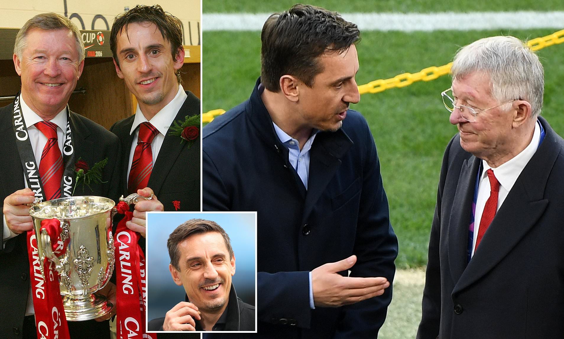 Gary Neville reveals his meagre first Man United contract under Sir