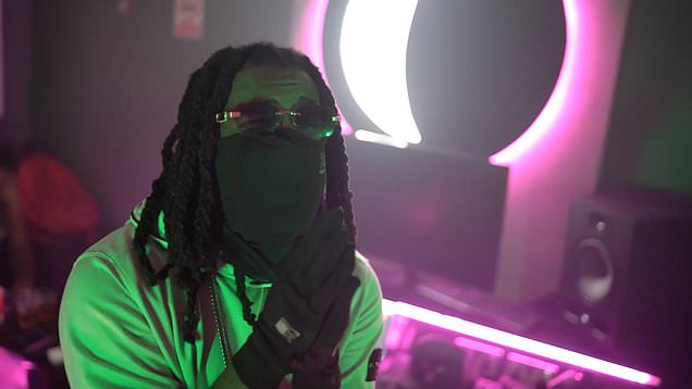 Moment rapper threatens murder victim on YouTube