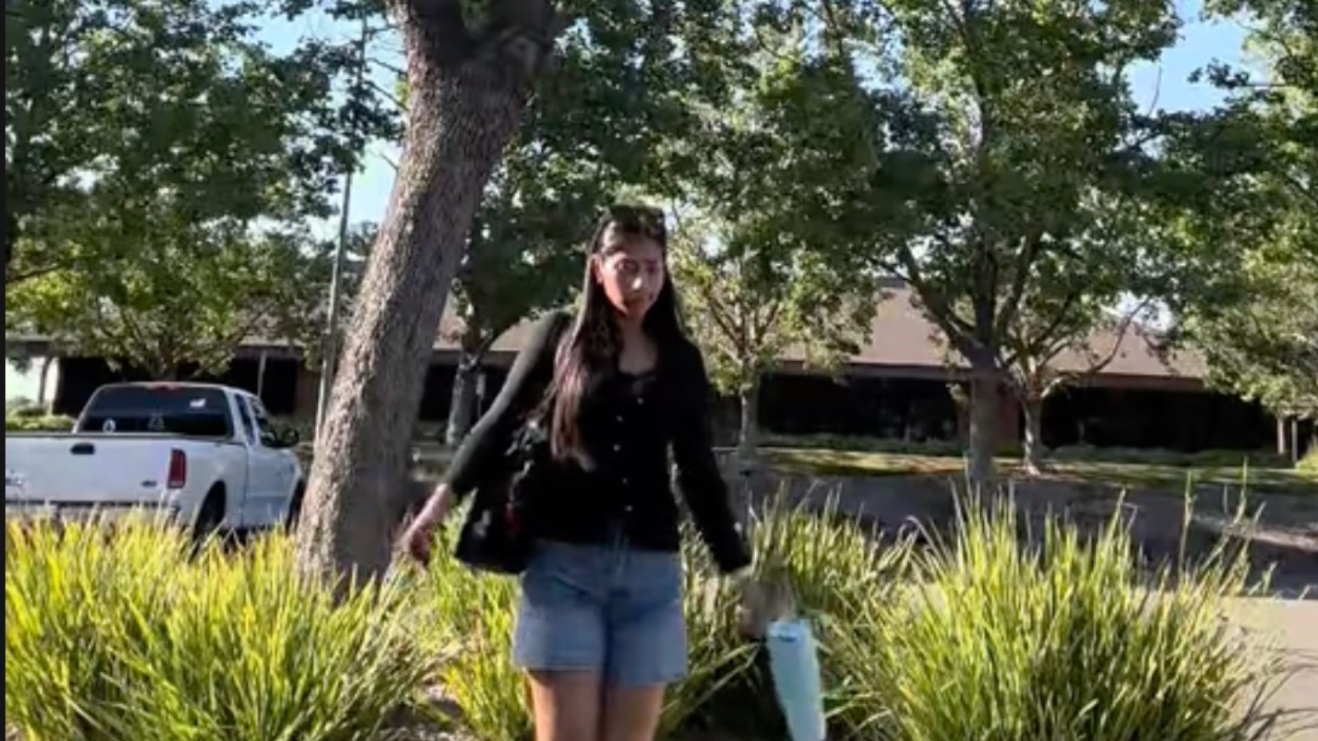 Her office shorts cause controversy she asks for opinions online