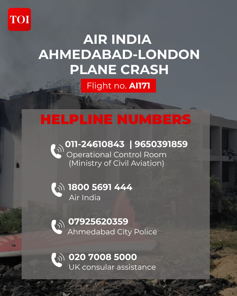 Ahmedabad plane crash: Air India pilot gave Mayday call after takeoff ...