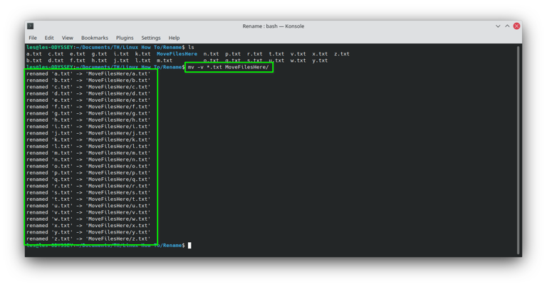 How To Move and Rename Files in the Linux Terminal