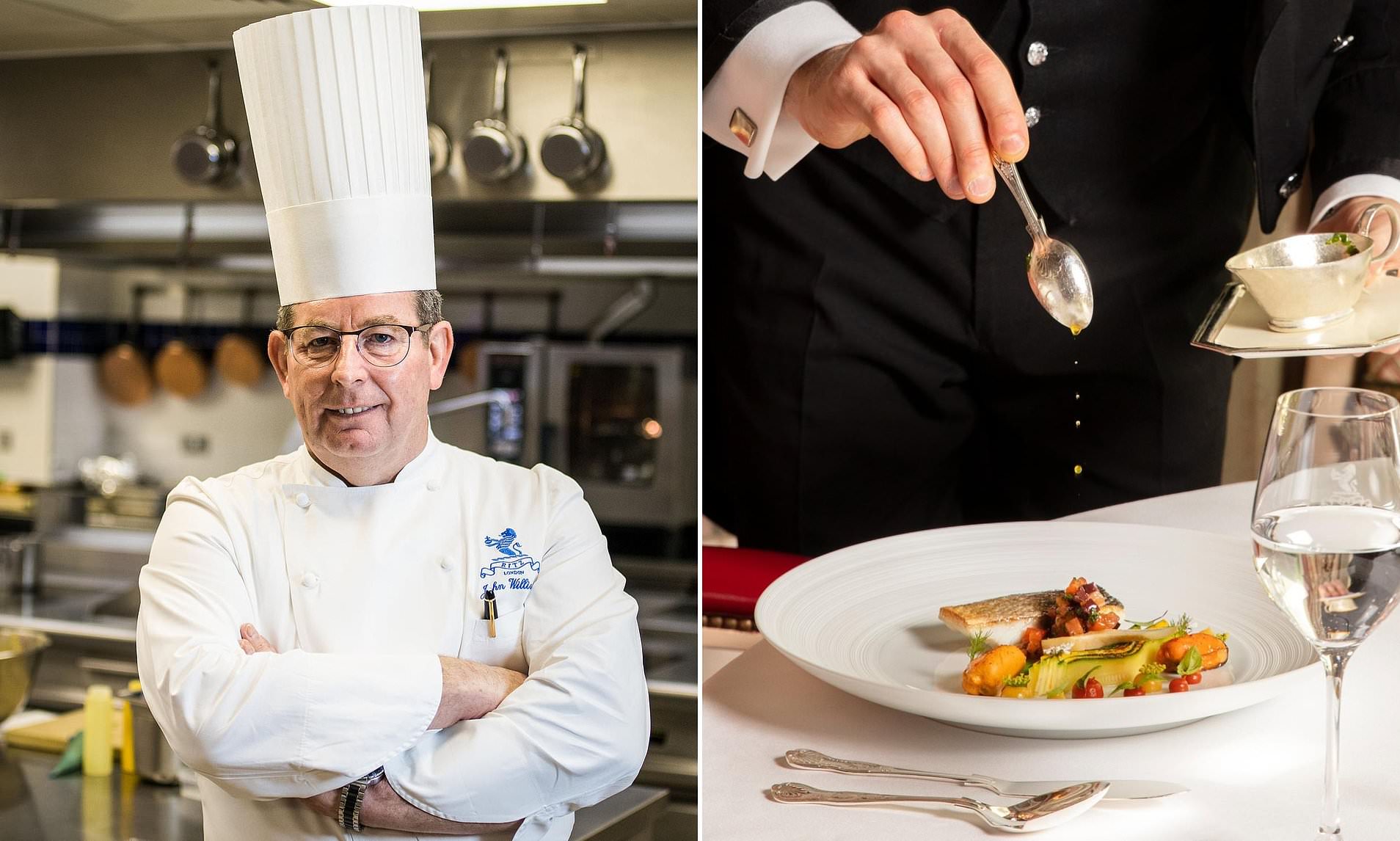 The Ritz chef claims his £221 menu is 'the best value in London'