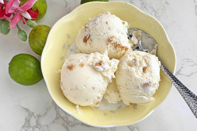 fourth of july ice cream pie